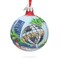 Movie Studio Los Angeles, California Glass Ball Christmas Ornament 3.25 Inches